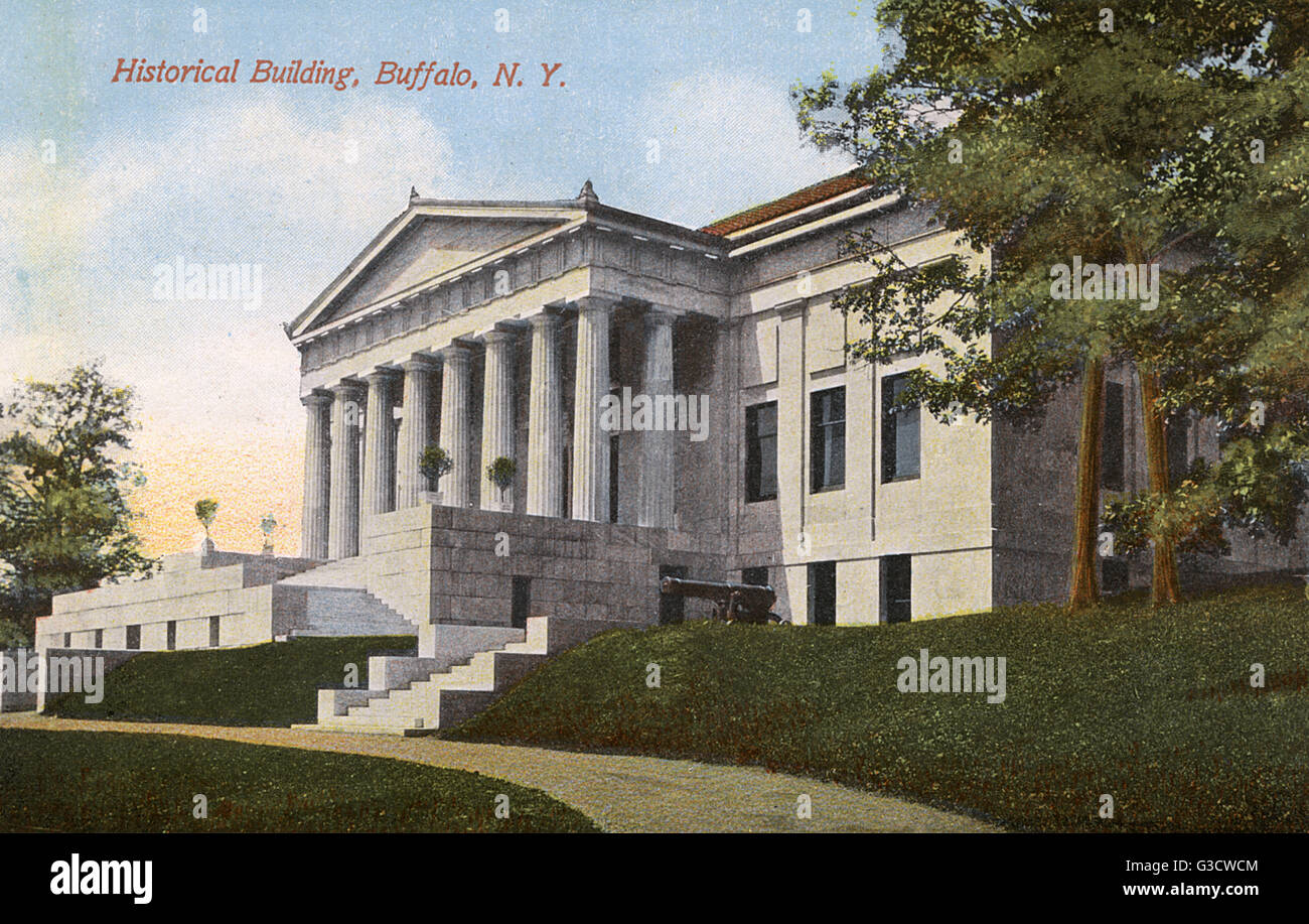 Storico edificio della società (museo storico), Buffalo, nello Stato di New York, Stati Uniti d'America. Data: circa 1904-1908 Foto Stock
