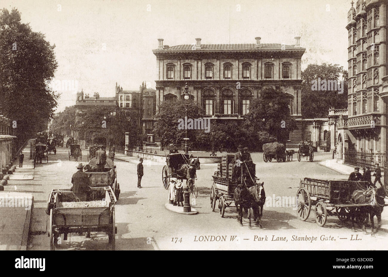 Dorchester House, Stanhope Gate, Park Lane, Londra Foto Stock