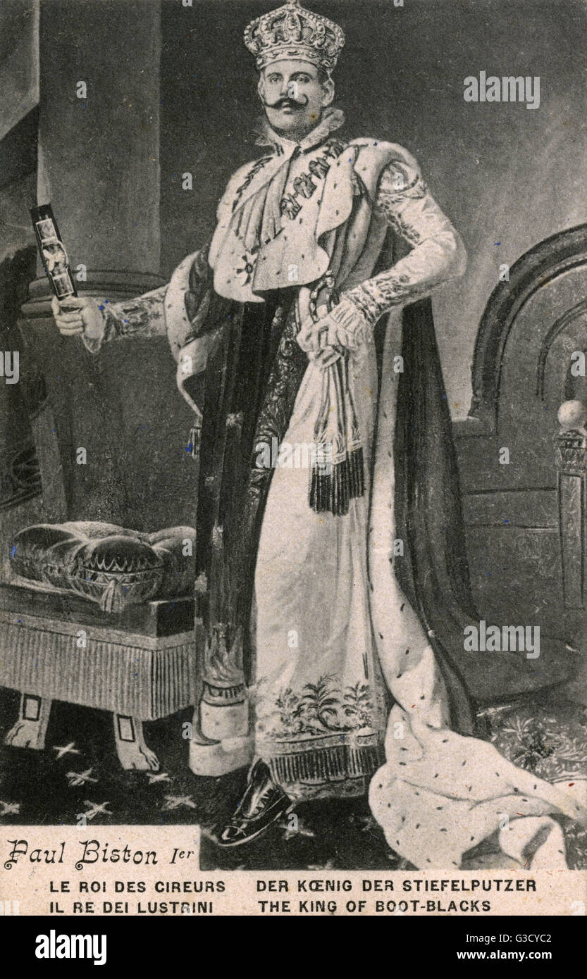 Paul biston il 1st - il 'Re' dei Boot-neri ! Foto Stock