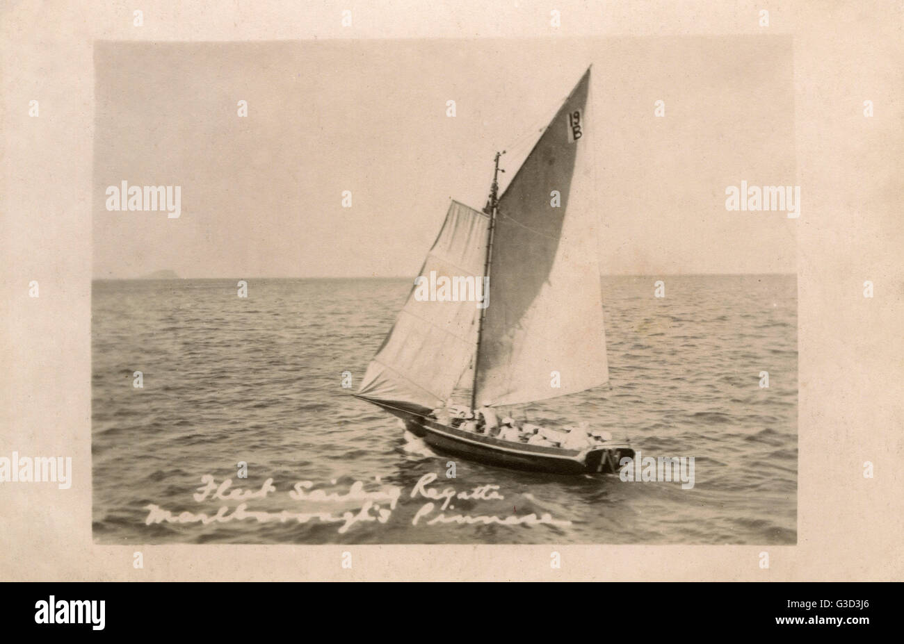 British Mediterranean Fleet Sailing Regatta Foto Stock