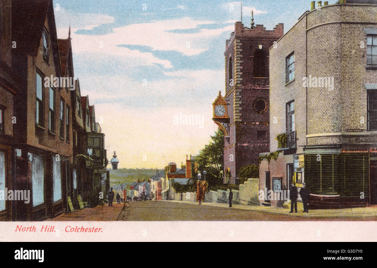 North Hill, Colchester, Essex Foto Stock