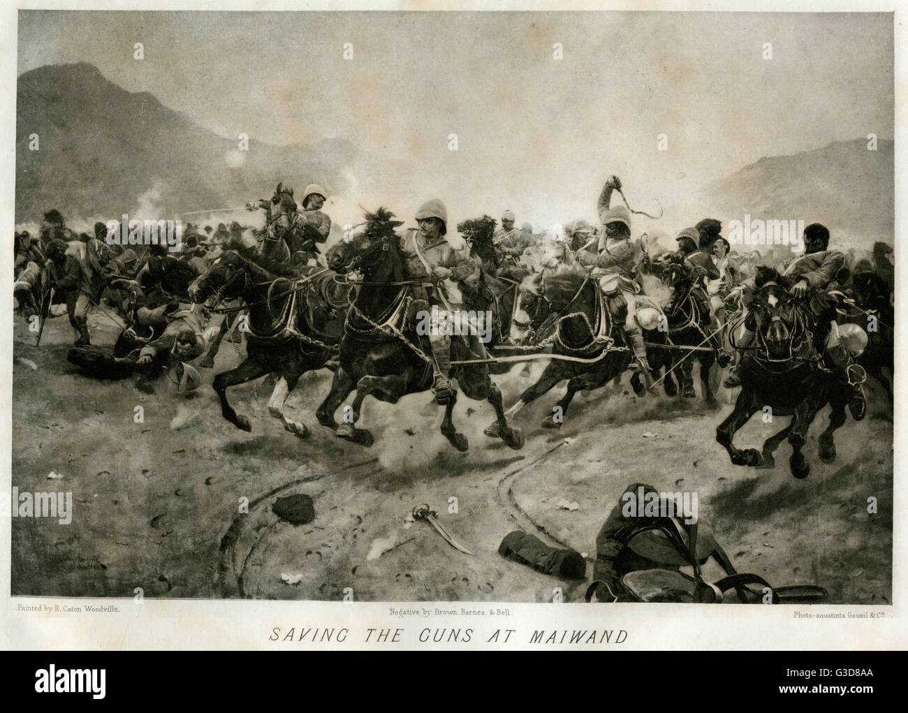 Pistole a Waiwand 1880 Foto Stock
