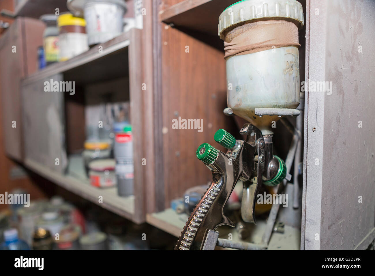 Strumento da banco meccanico Foto Stock