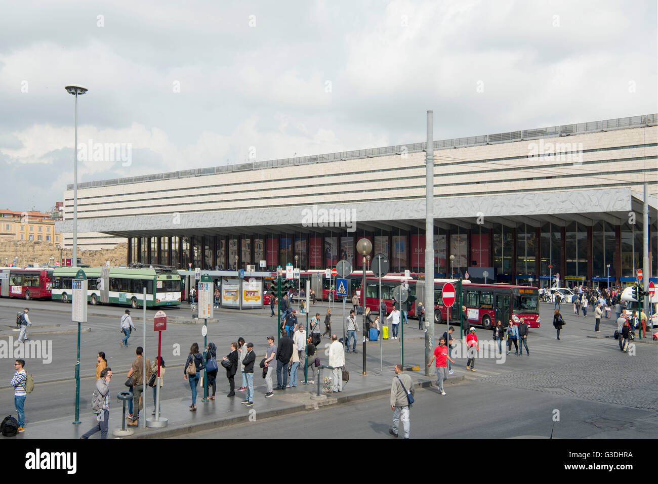 Italien, Rom, Bahnhof Termini Foto Stock