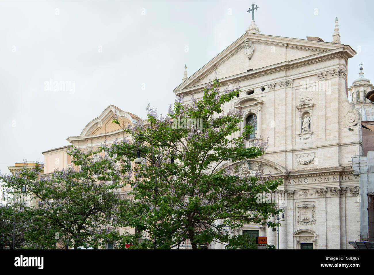 Italien, Rom, Santa Maria in Vallicella (Chiesa Nuova) Foto Stock