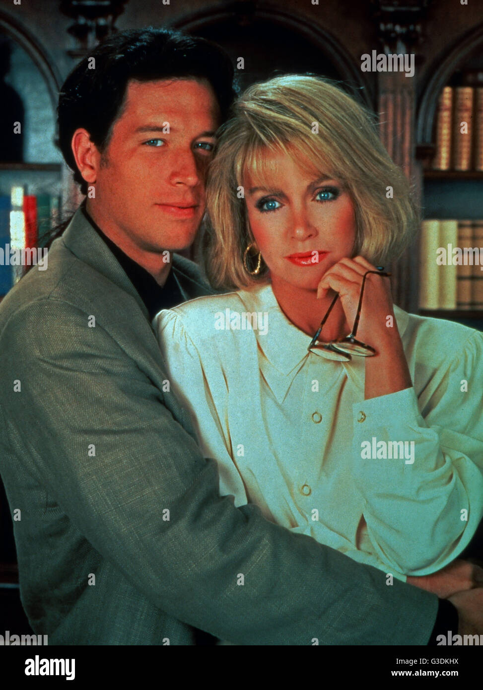 Più antico del mondo vivono damigella, aka: Brenda und die Männer, Fernsehfilm, USA 1990, Regie: Joseph L. Scanlan, Darsteller: Brian Wimmer, Donna Mills Foto Stock