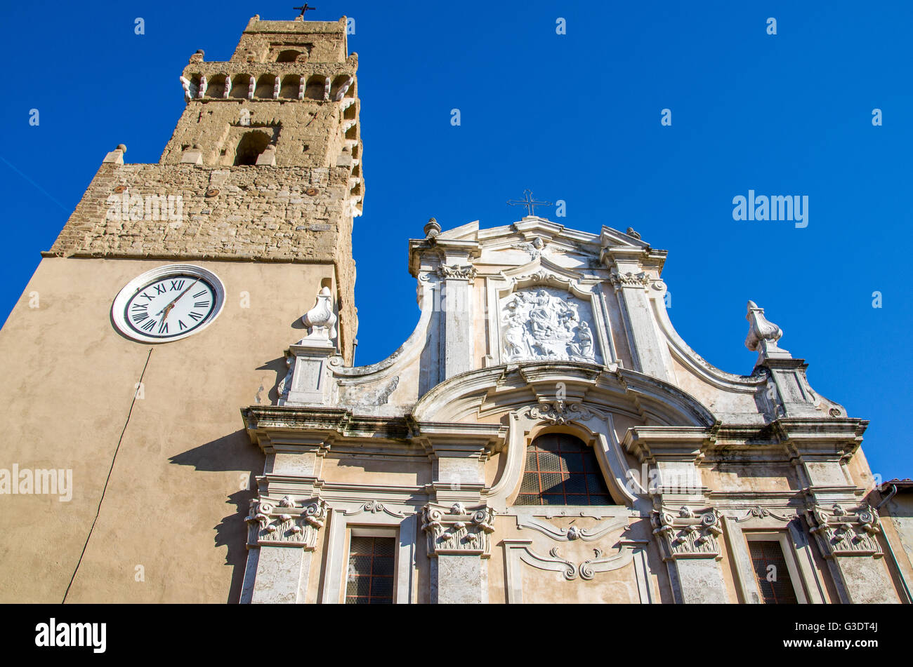 Chiesa di Pitigliano - Grosseto - Toscana - Italia Foto Stock