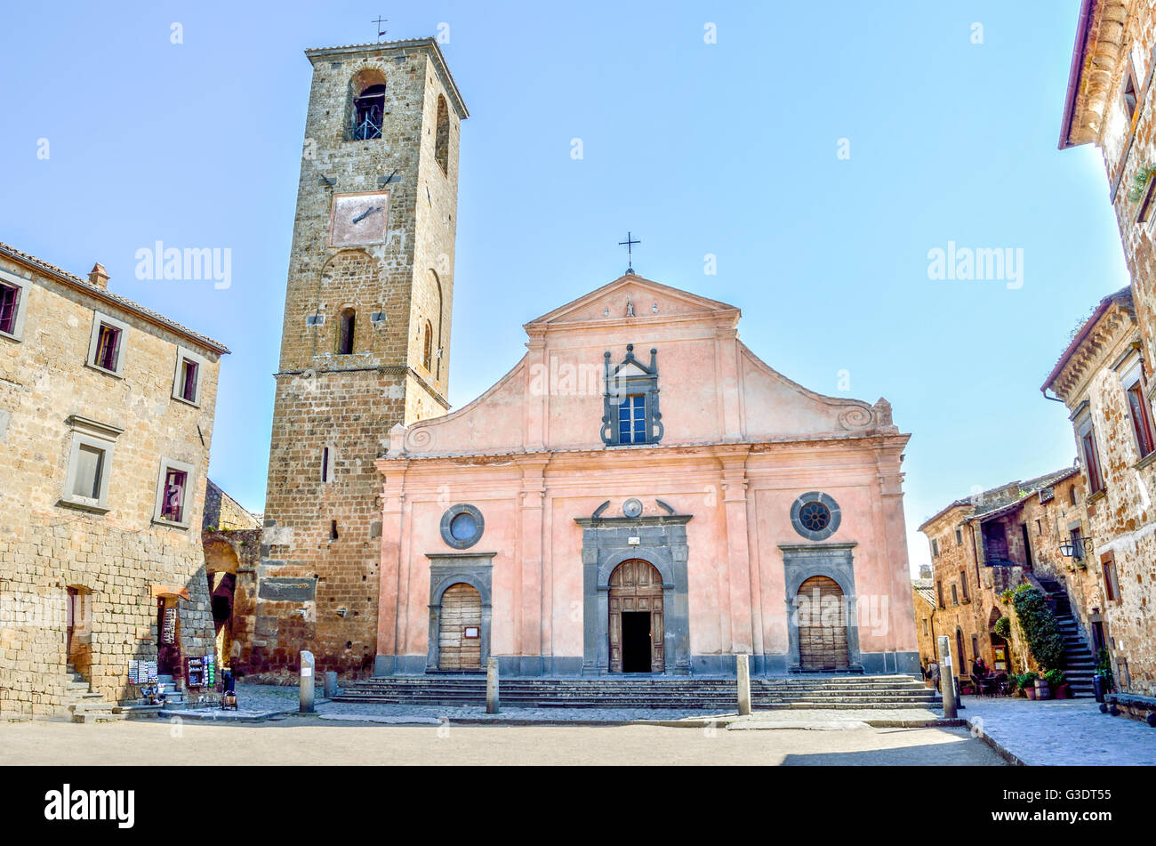 Bagnoregio chiesa Foto Stock