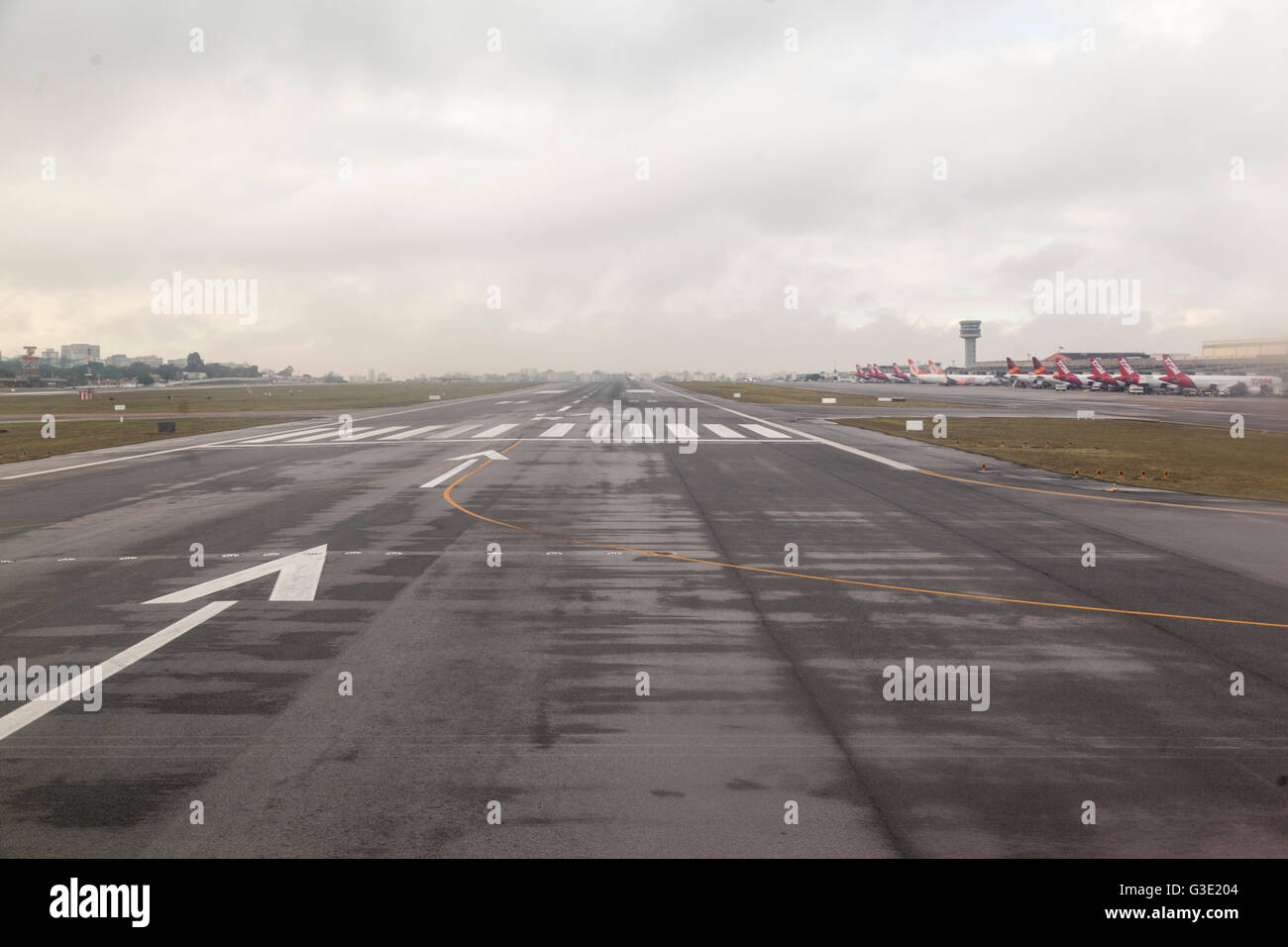 L'Aeroporto Congonhas di Sao Paulo in Brasile Foto Stock