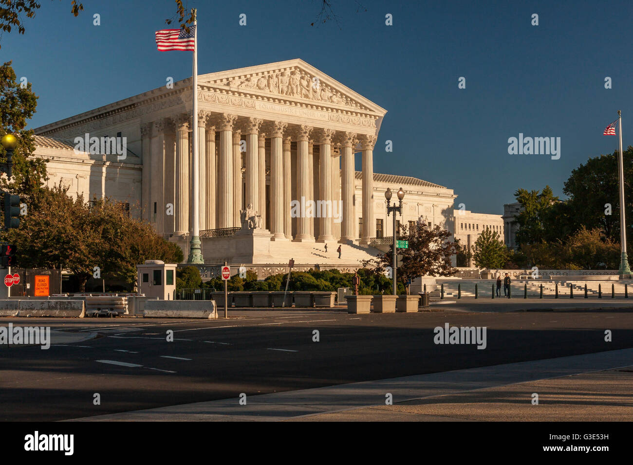 La Corte suprema degli Stati Uniti, Washington DC , STATI UNITI Foto Stock