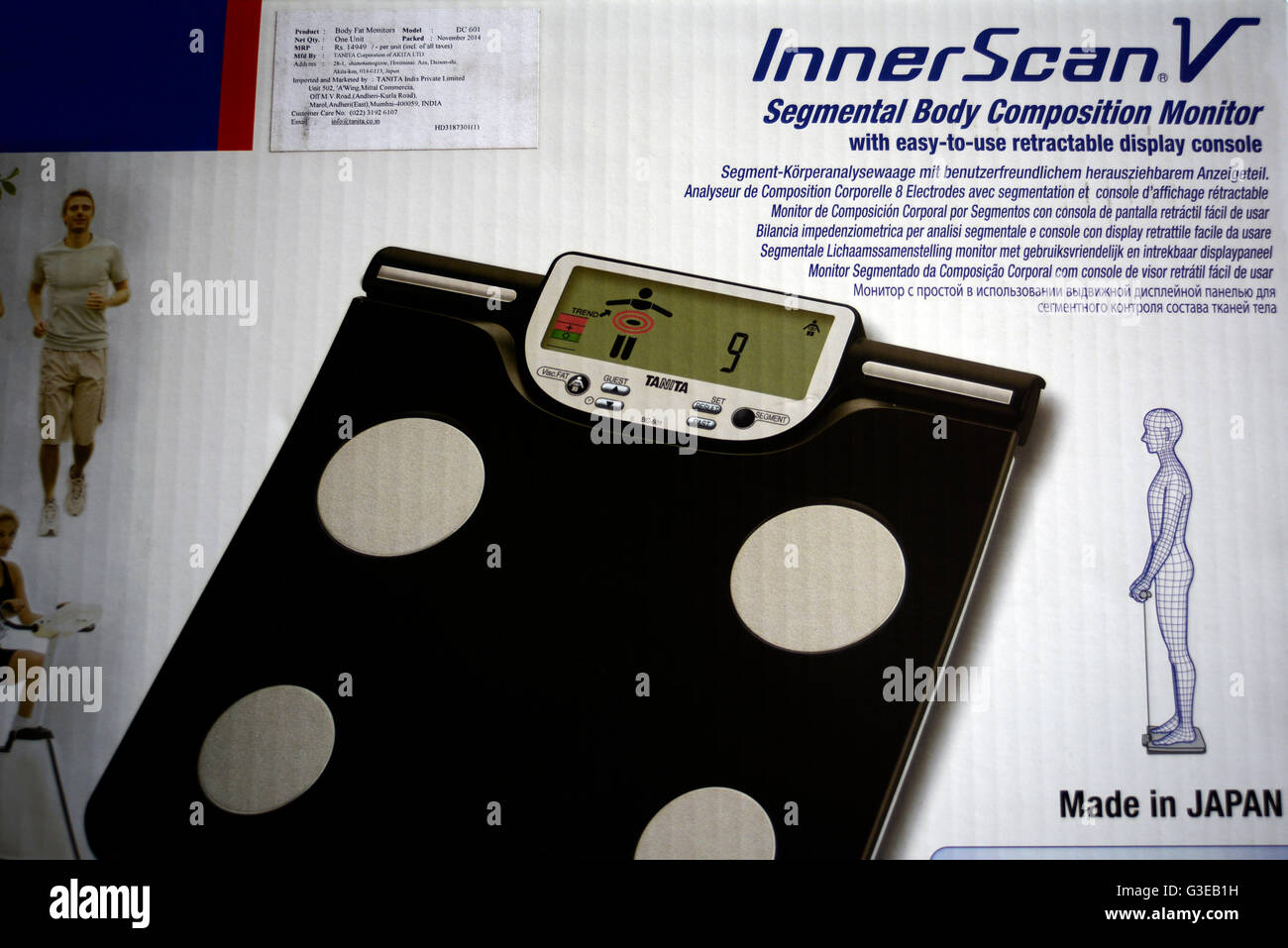 Corpo segmentale monitor composizione - Attrezzature Mediche Foto Stock