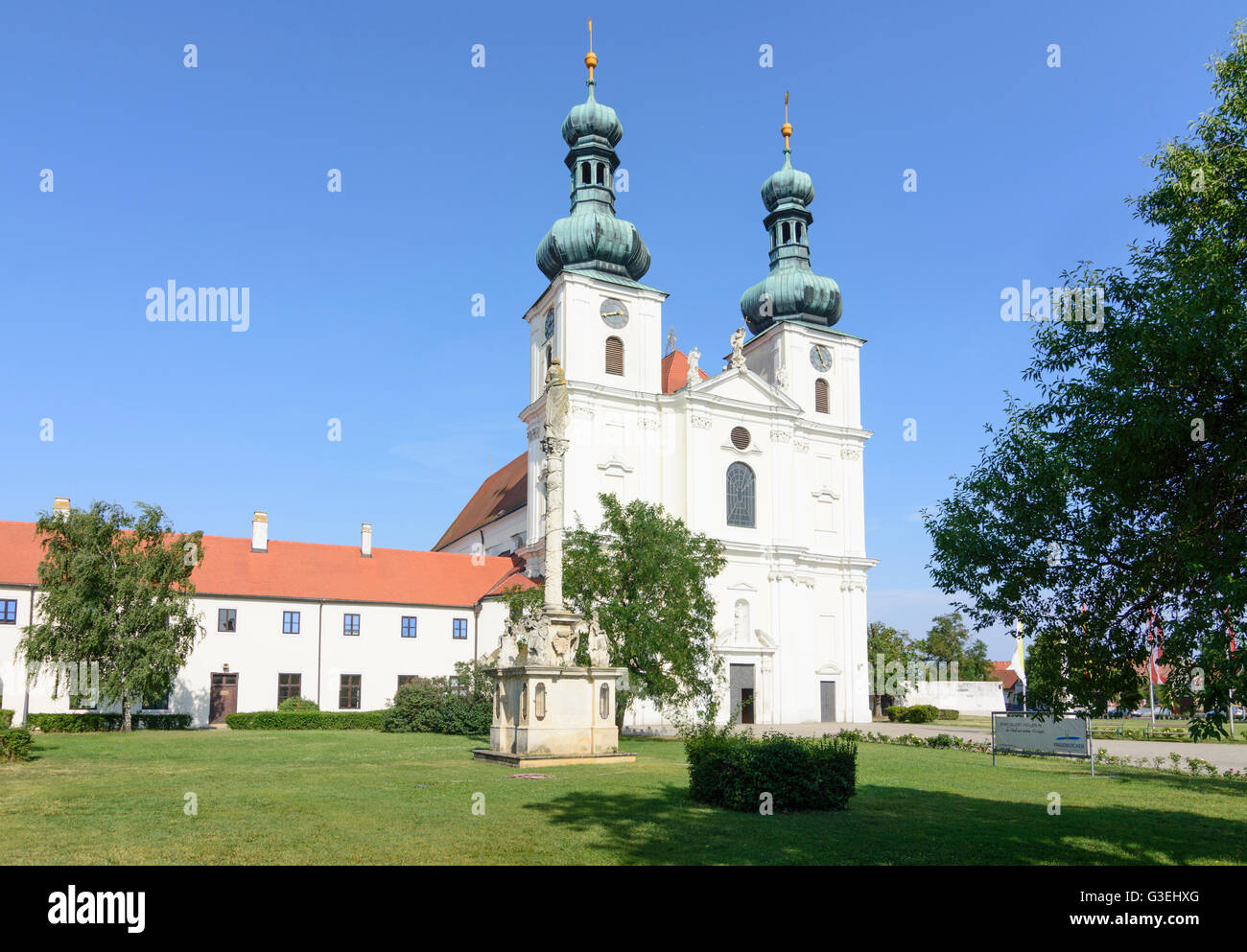 Basilica Mariä Geburt, Austria, Burgenland, , Frauenkirchen Foto Stock