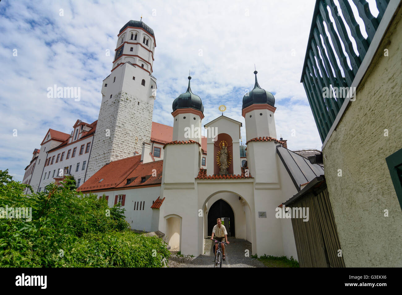 Castello, in Germania, in Baviera, Baviera, Schwaben, Svevia, Dillingen an der Donau Foto Stock