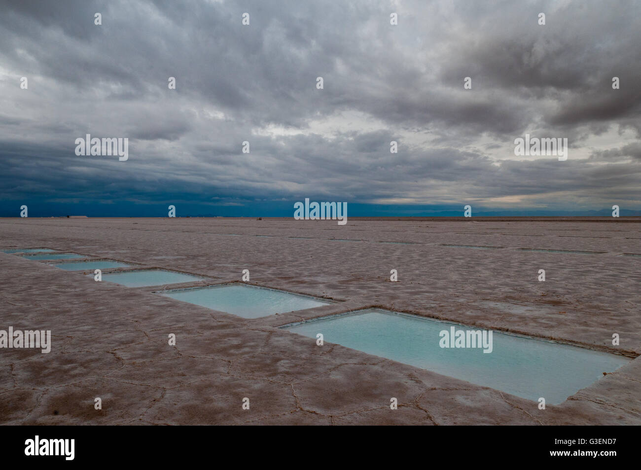 Jujuy, Salinas Grandes Foto Stock