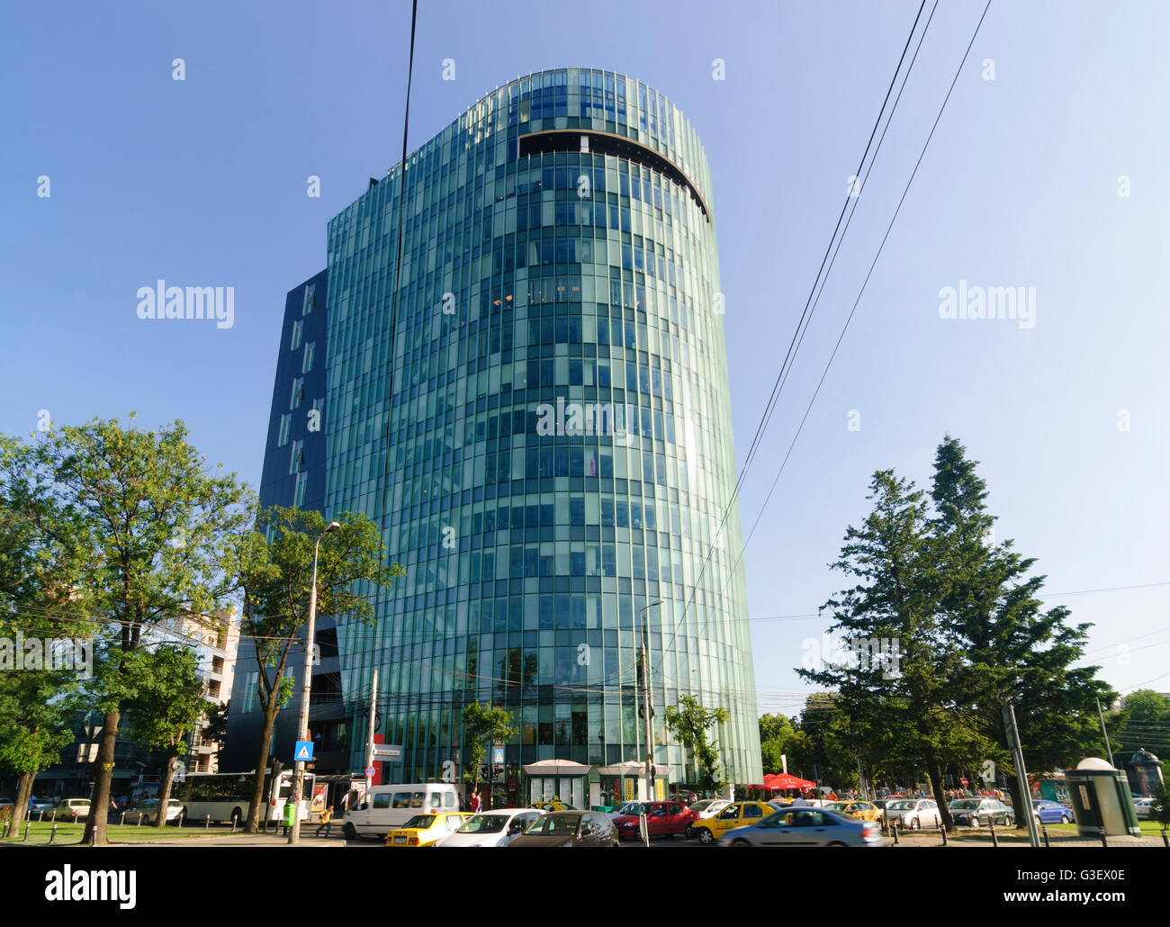 UniCredit Tiriac Bank, Romania Bucarest Bucuresti Foto Stock