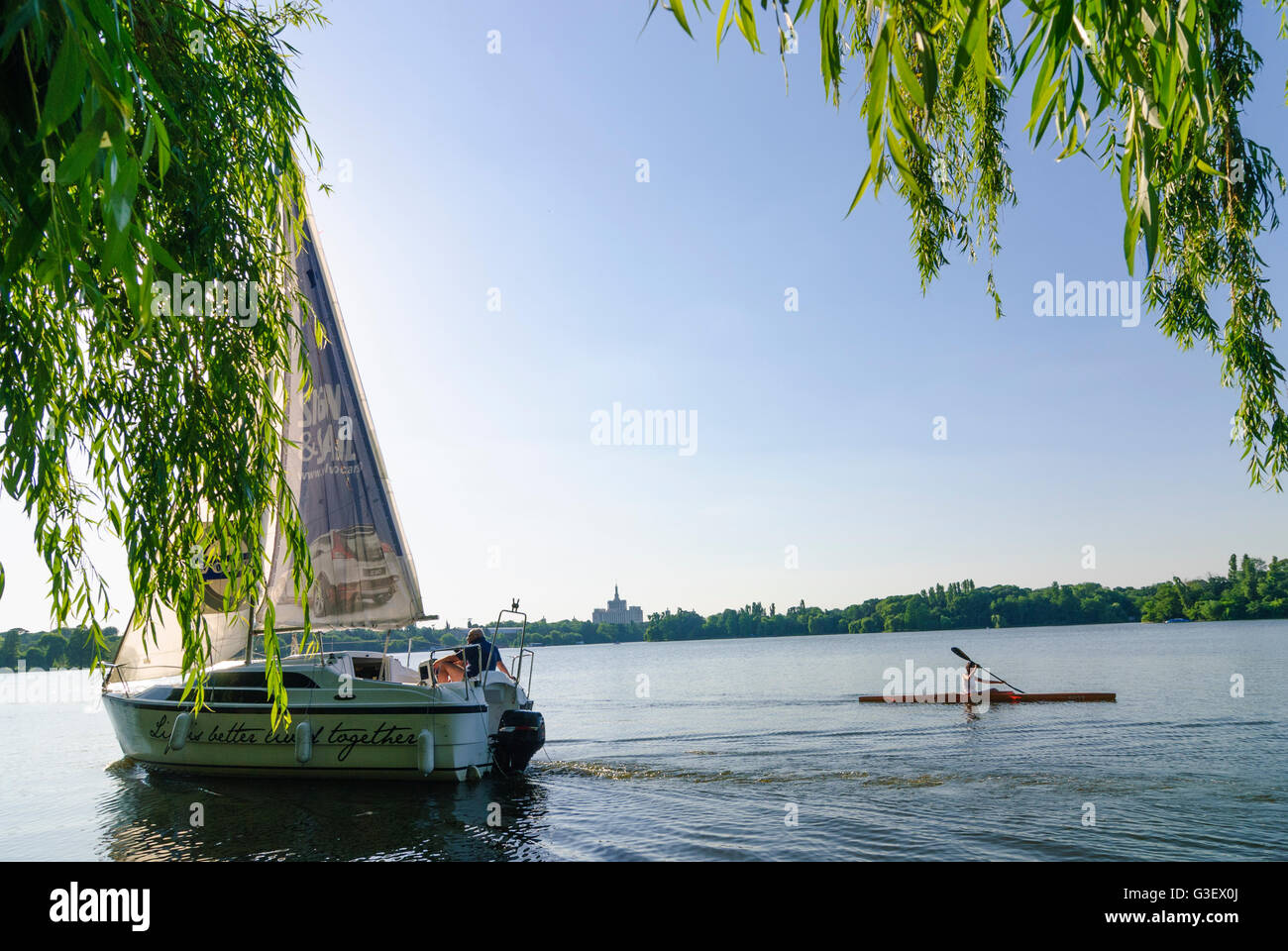 Parco Herastrau, Romania Bucarest Bucuresti Foto Stock