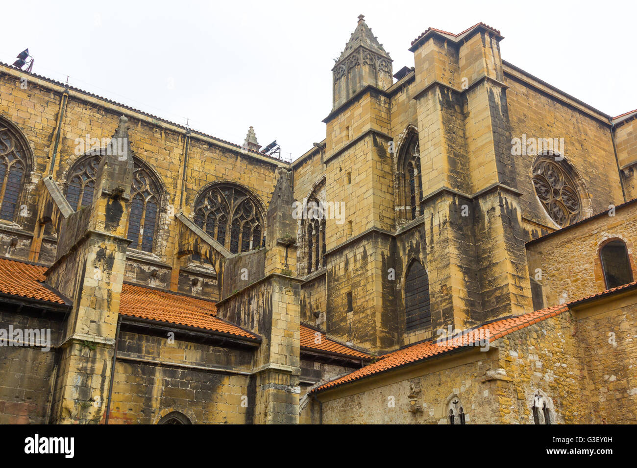 Famosa Cattedrale di Cuenca in Spagna Foto Stock