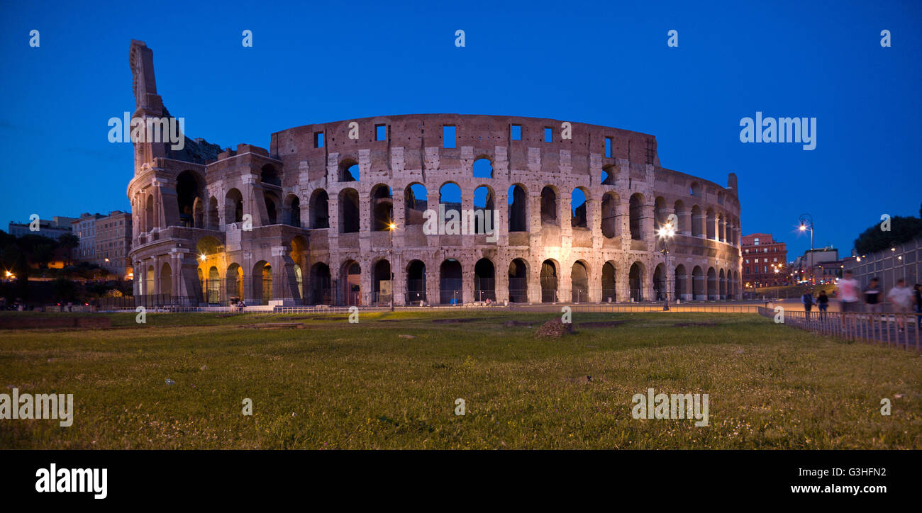 Il Colosseo Roma Italia Foto Stock