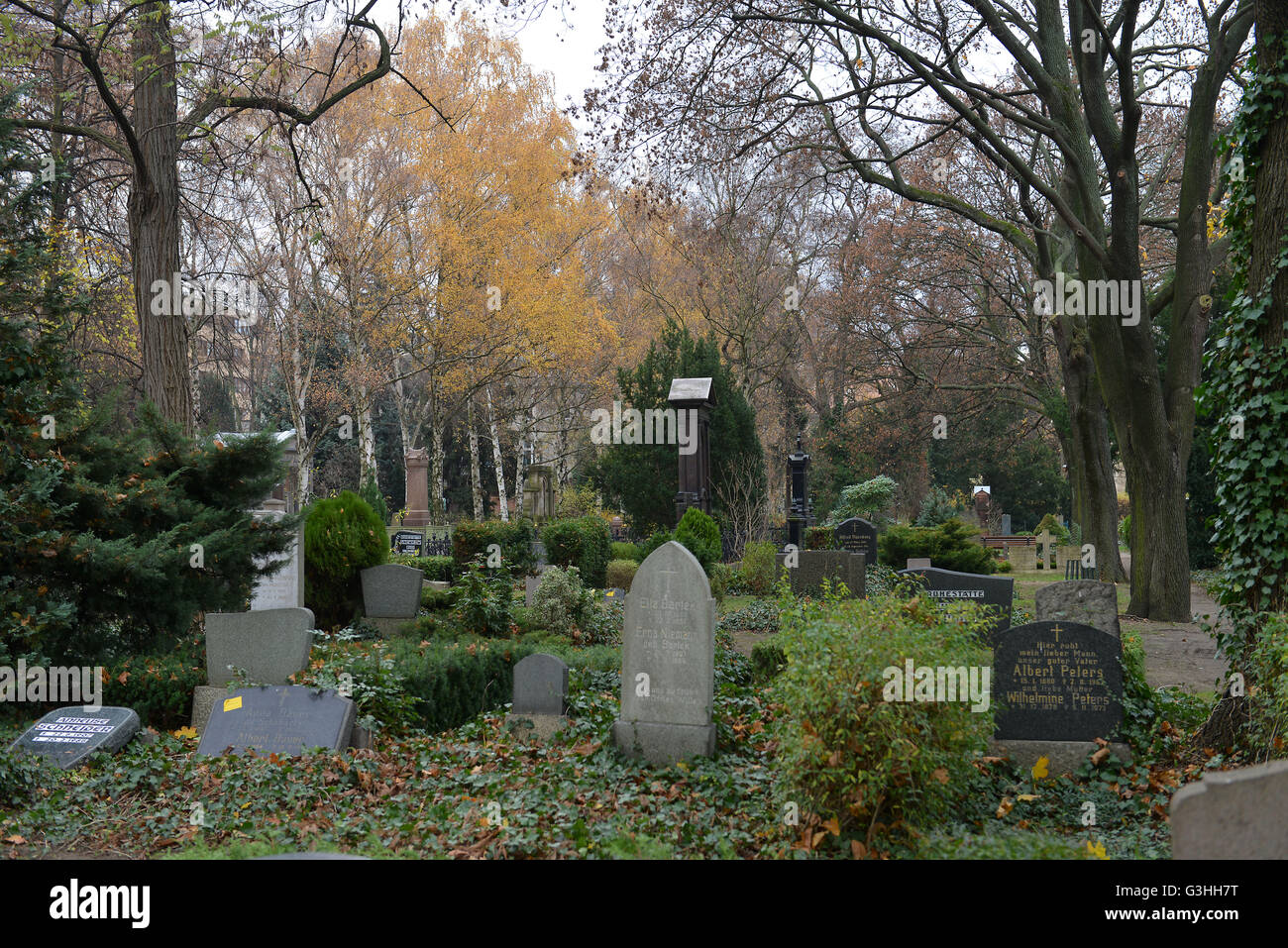 Dorotheenstaedtischer Friedhof, Chausseestrasse, nel quartiere Mitte di Berlino, Deutschland / Dorotheenstädtischer Friedhof Foto Stock