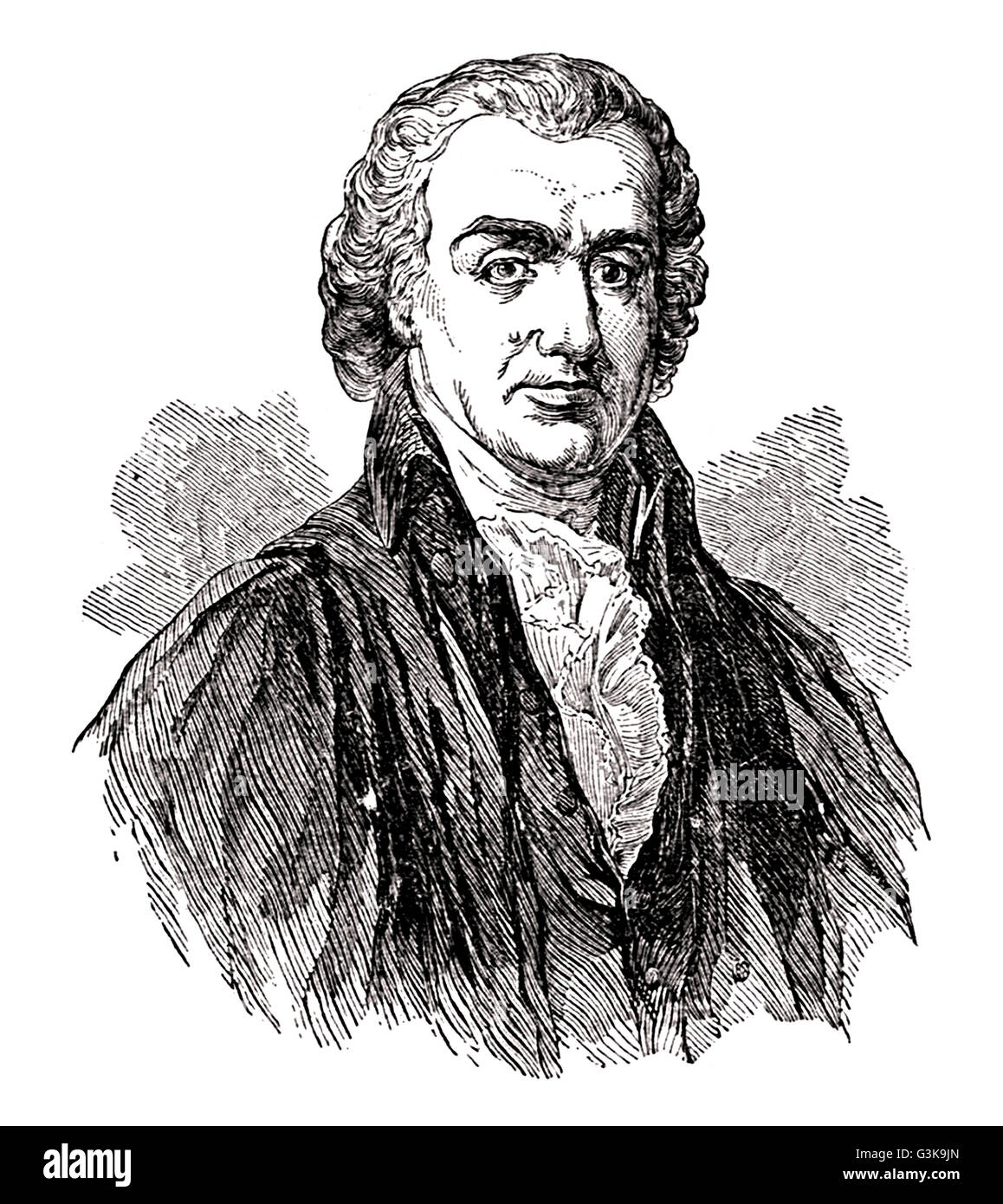 Oliver Ellsworth, 1745 - 1807 Foto Stock
