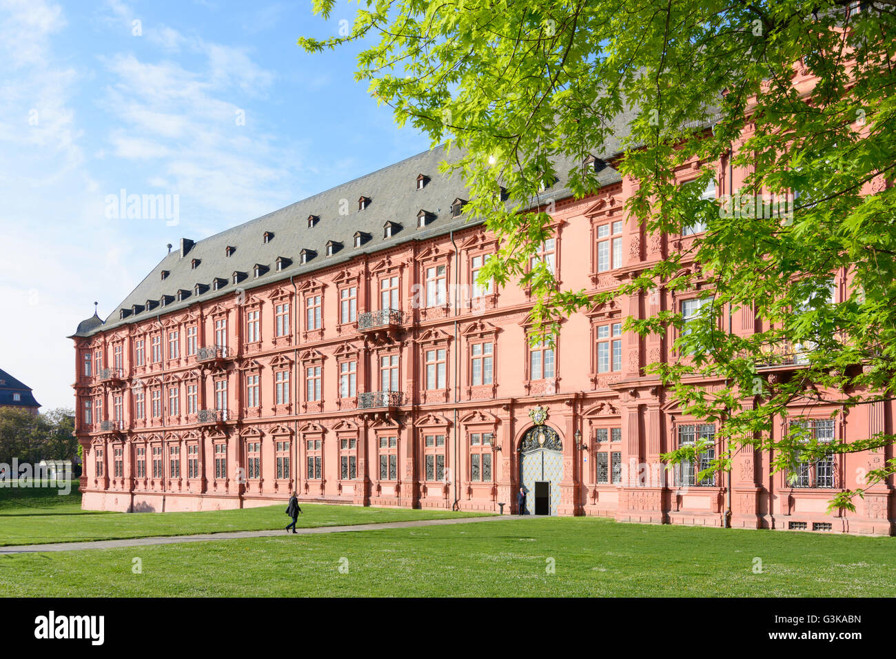 Kurfürstliches Schloss (palazzo elettorale), Germania, Renania-Palatinato, Renania-Palatinato, , Magonza Foto Stock