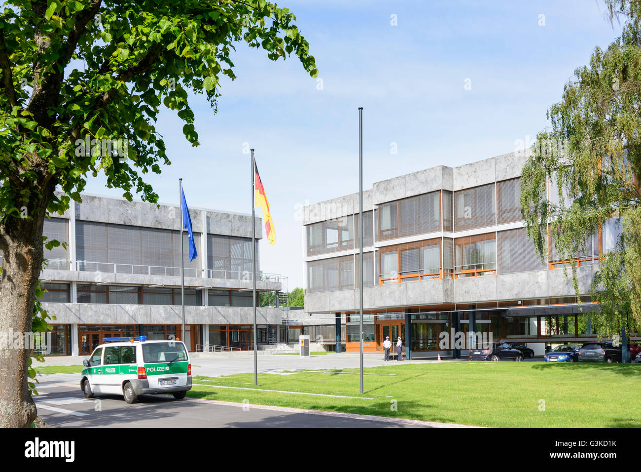 La Corte federale costituzionale, Germania, Baden-Württemberg, Kraichgau-Stromberg, Karlsruhe Foto Stock