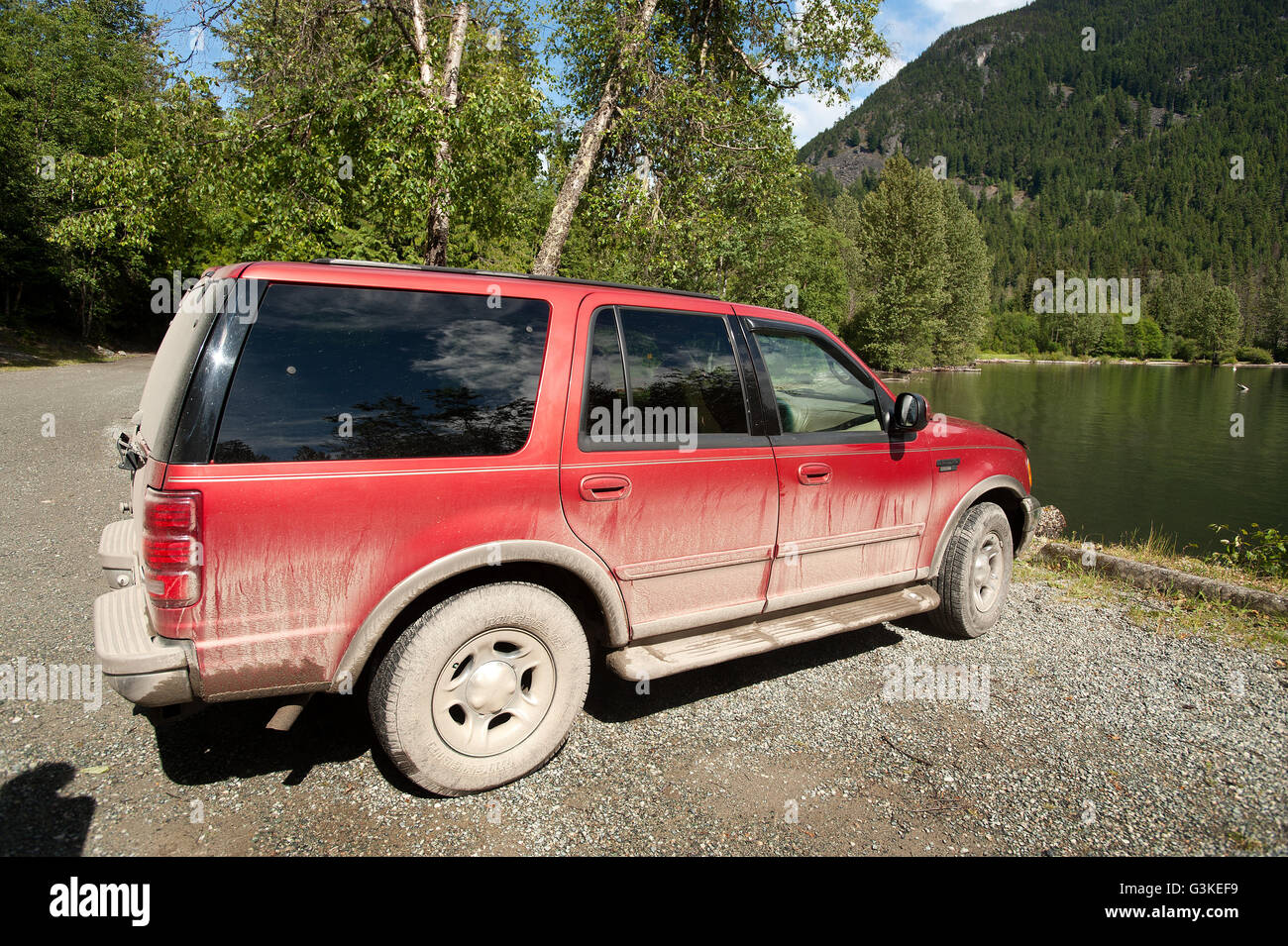 Birkenhead Parco Provinciale, a nord di Pemberton, British Columbia, Canada. Foto Stock