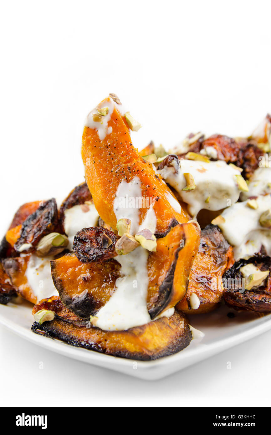 Arrosto di zucca Foto Stock