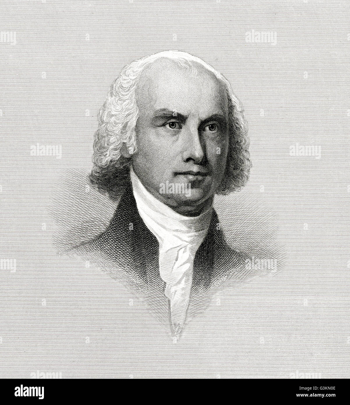 James Madison, 1751 - 1836 Foto Stock