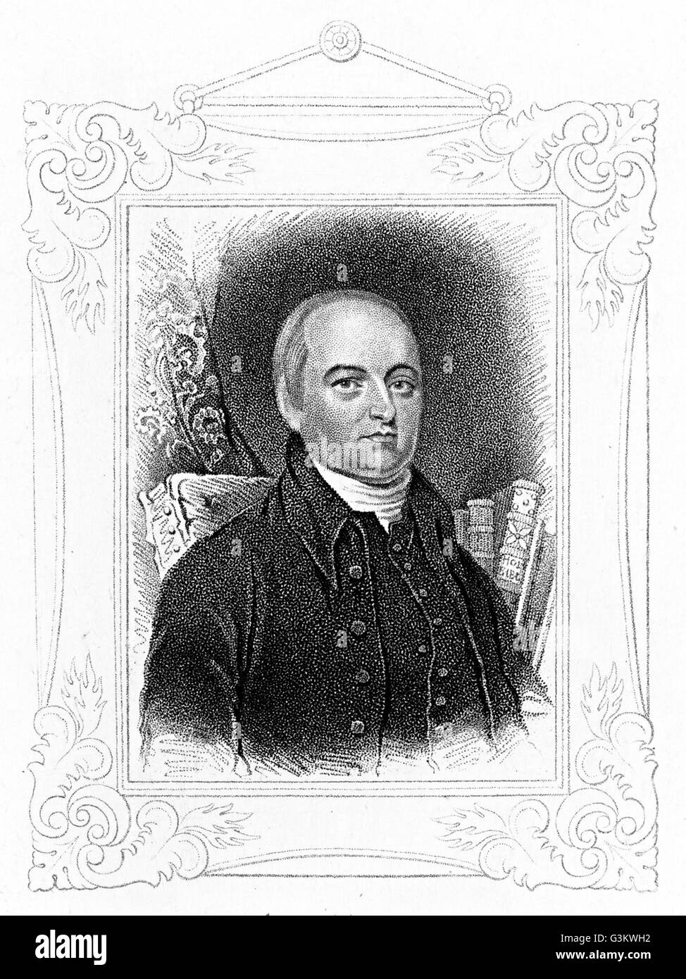 Timothy Dwight, 1752 - 1817 Foto Stock