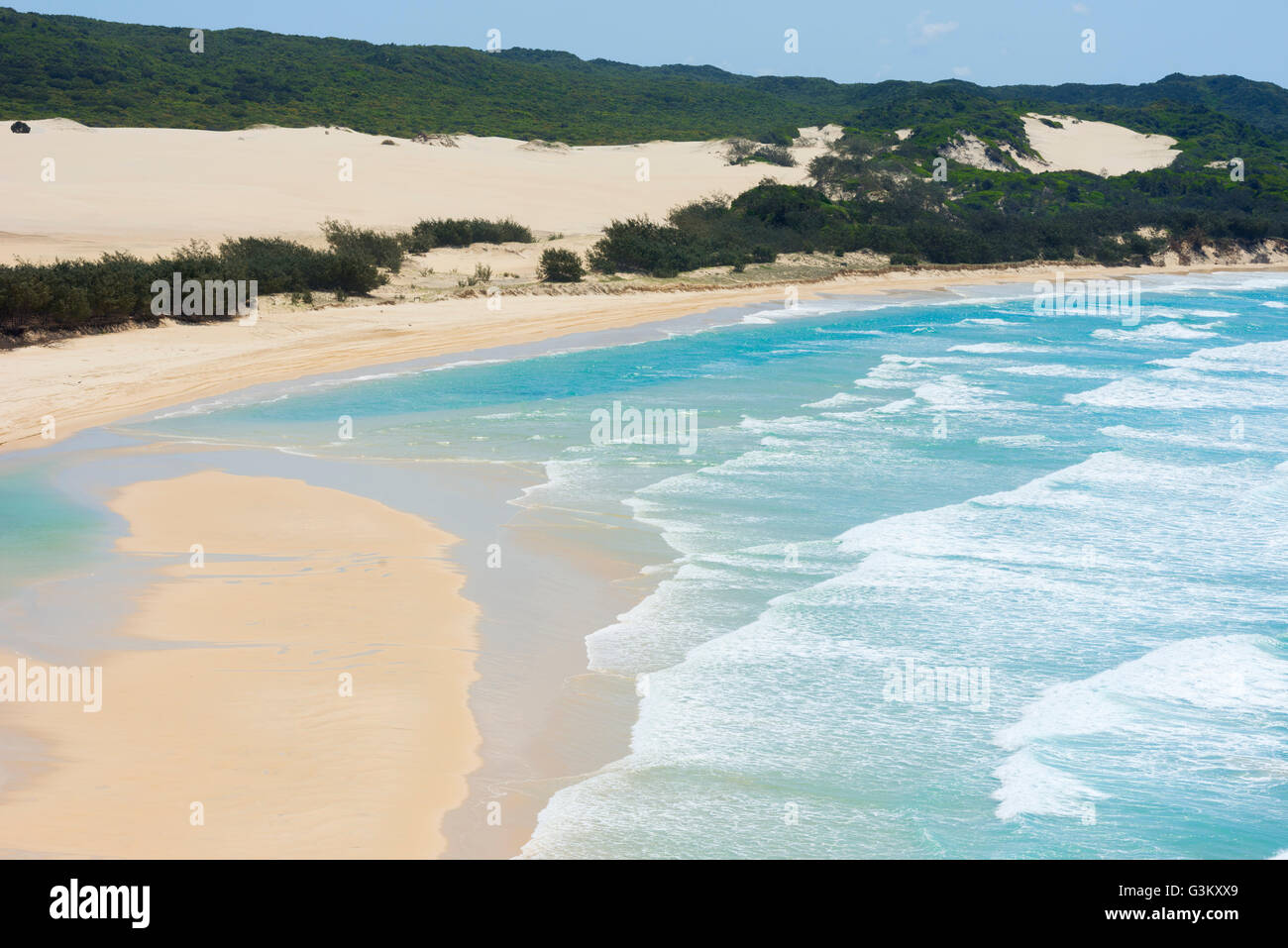 Great Sandy national park, l'isola di Fraser, patrimonio naturale mondiale, Queensland, Australia Foto Stock