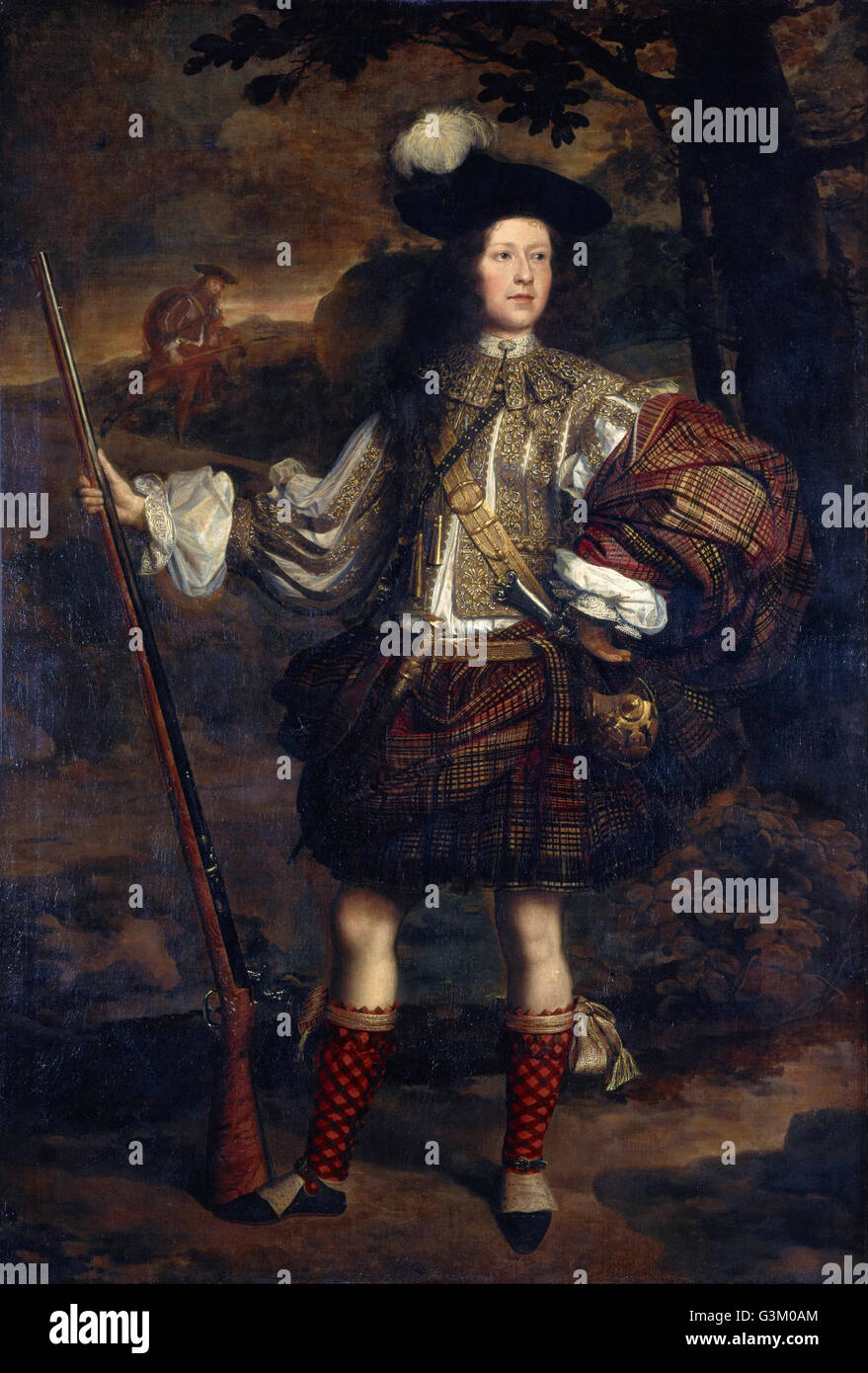 John Michael Wright - Signore Mungo Murray (Am Morair Mungo Moireach), 1668 - 1700 Foto Stock