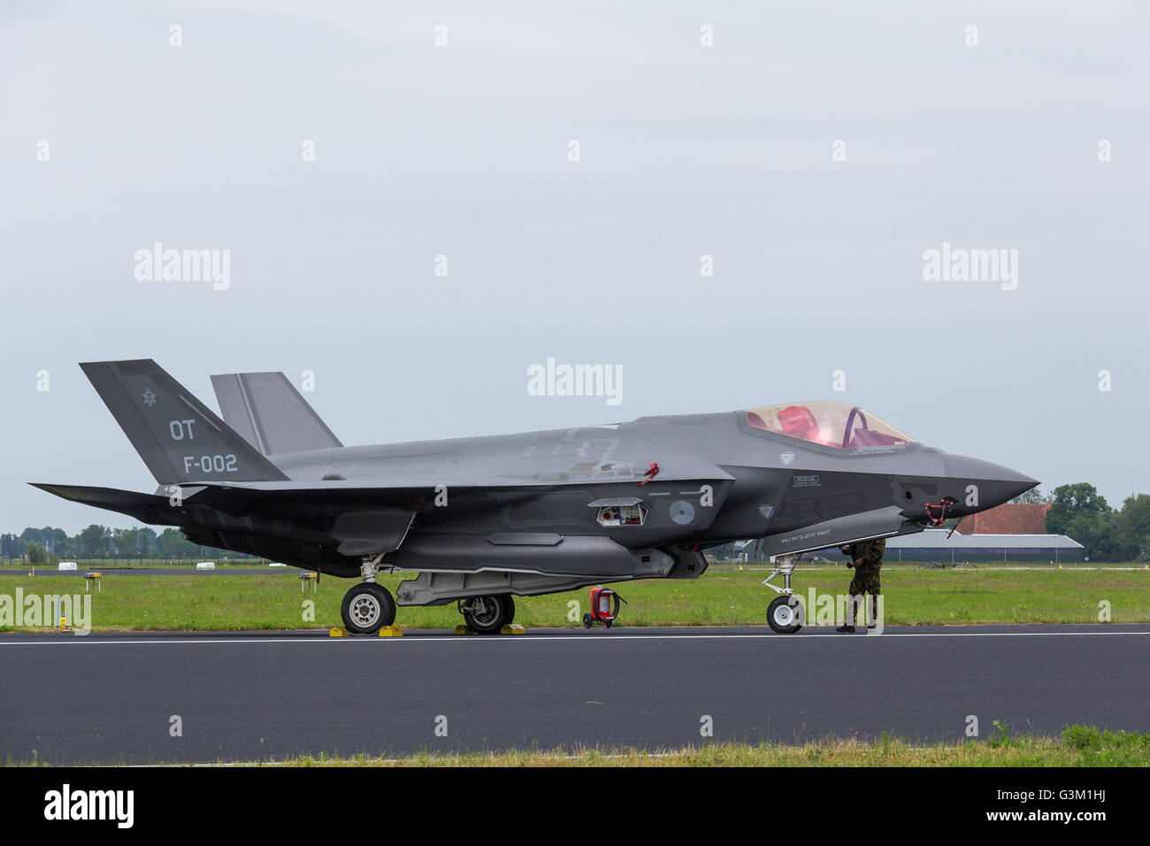 F-35 Lightning II di RNLAF Foto Stock