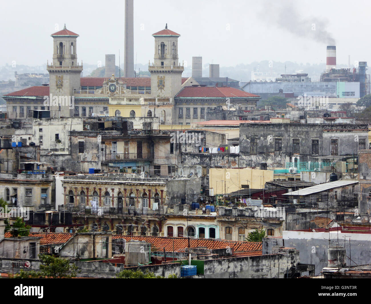 Vista di Havana Cuba 2015 Foto Stock