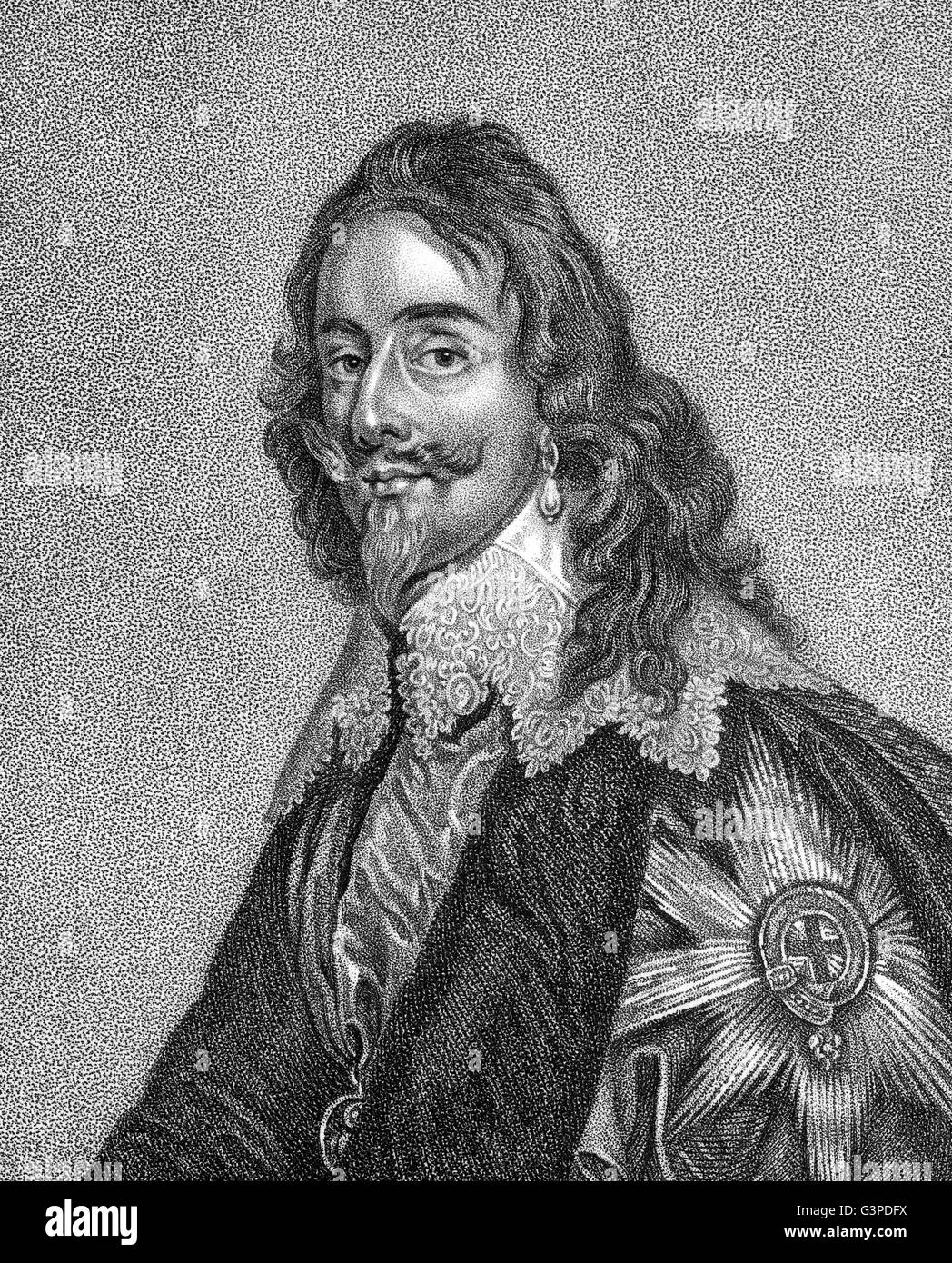 Charles I, 1600 - 1649, re d'Inghilterra, di Scozia e Irlanda Foto Stock