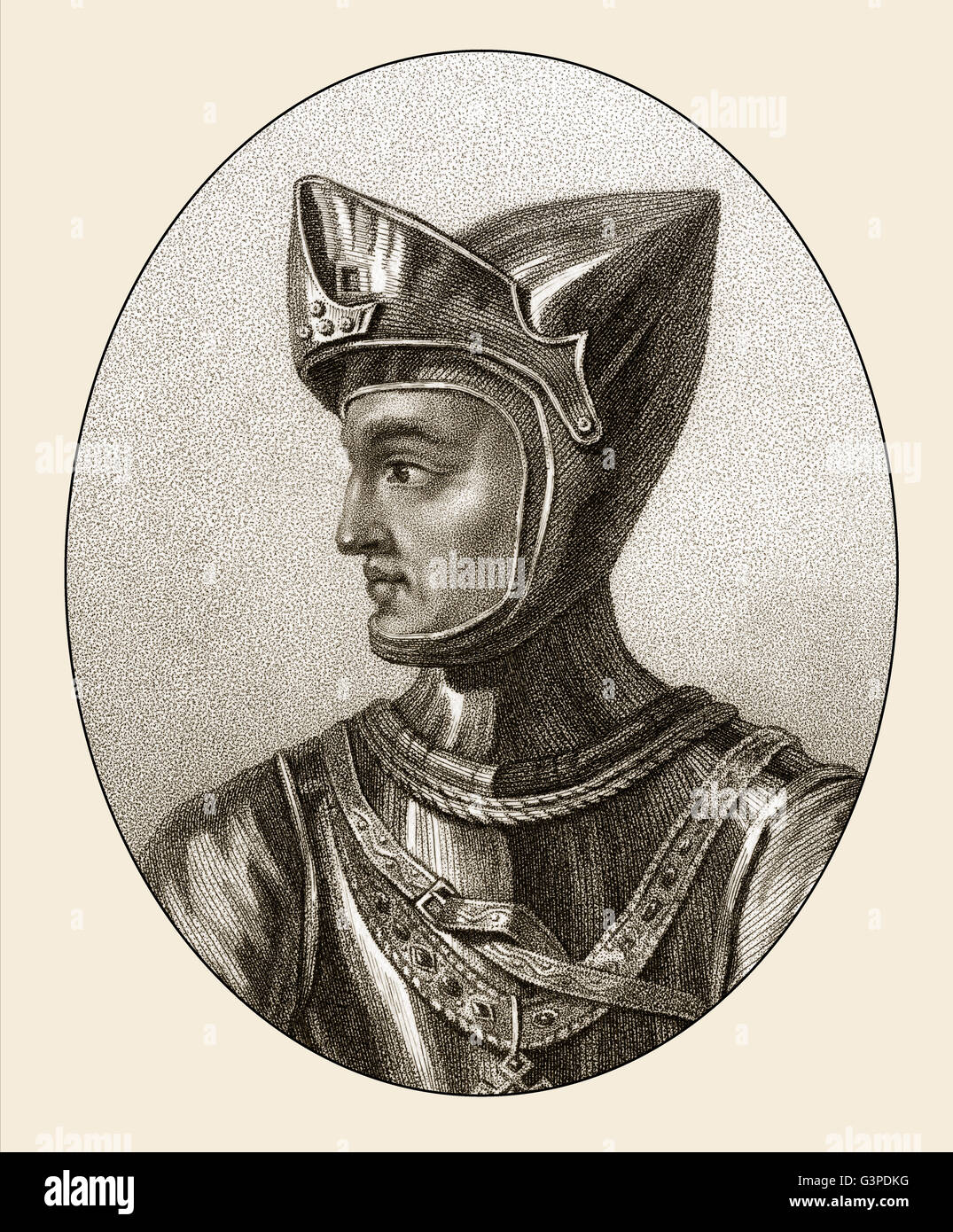 Enrico di Grosmont, primo duca di Lancaster, 4° Conte di Leicester e Lancaster, c. 1310-1361 Foto Stock Enrico di Grosmont, primo duca di Lancaster, 4° Conte di Leicester e Lancaster, c. 1310-1361 Foto Stock