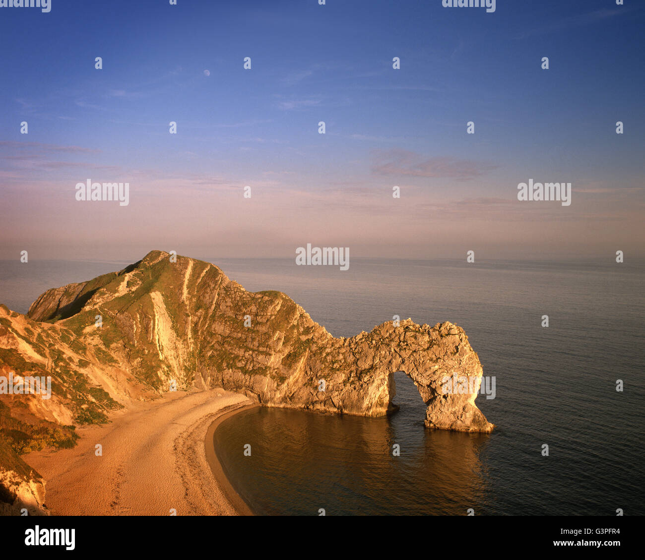 GB - DORSET: porta di Durdle vicino al West Lulworth Foto Stock