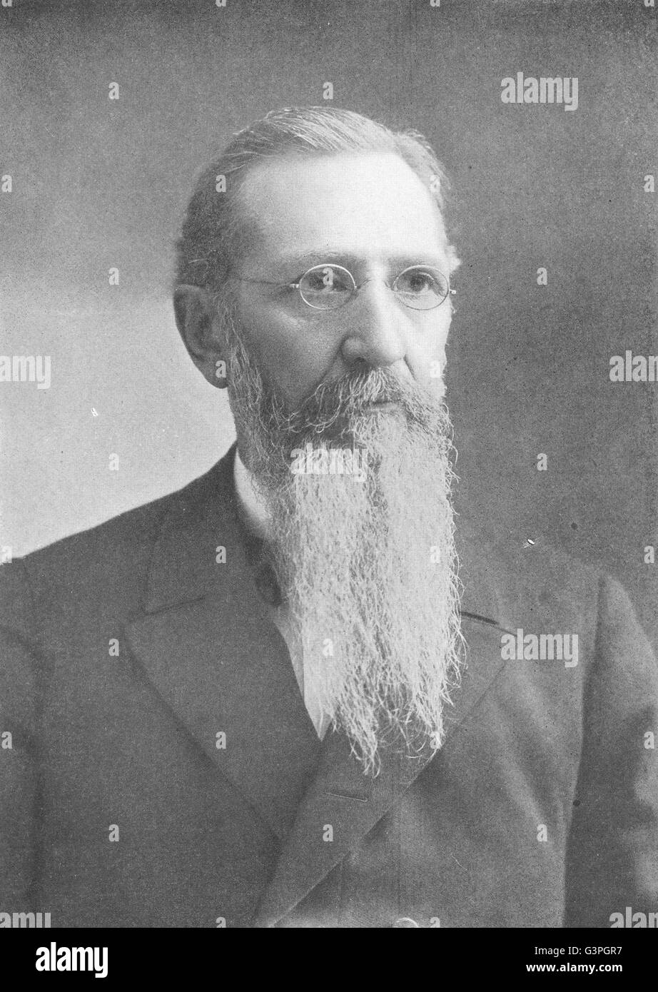 Politica: Joseph Smith, Presidente, Chiesa ultimi giorni, antica stampa 1907 Foto Stock