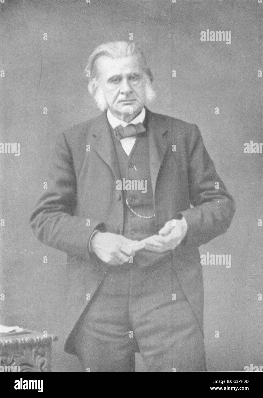 Scienza: Thomas Henry Huxley, antica stampa 1907 Foto Stock