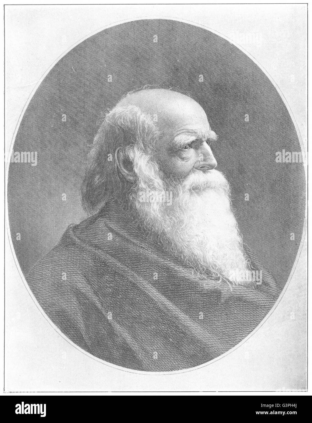 I giornalisti: William Cullen Bryant, antica stampa 1907 Foto Stock