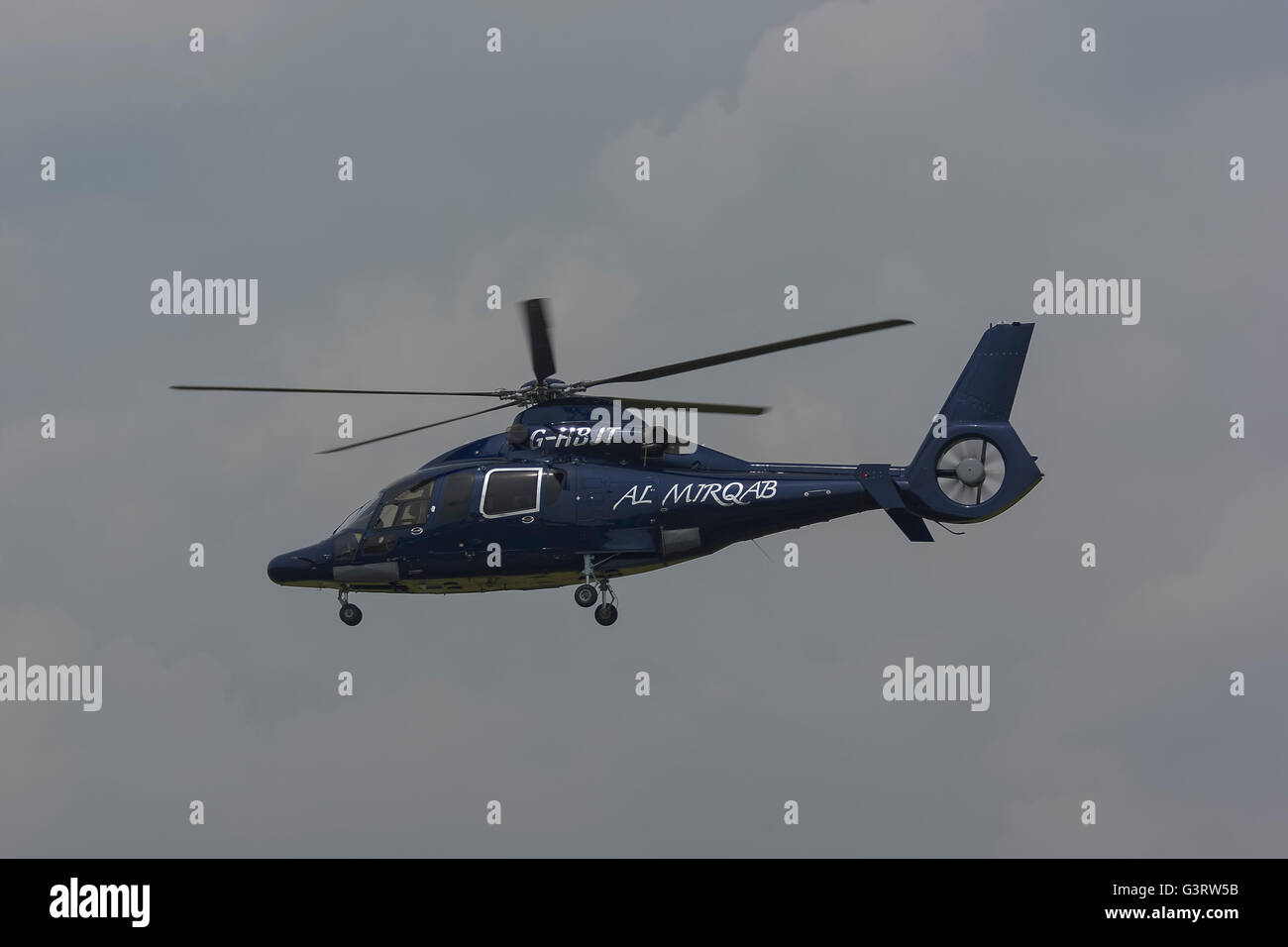 Eurocopter EC-155B di proprietà di Starspeed elicotteri e precedentemente di proprietà del Presidente del Qatar. Foto Stock