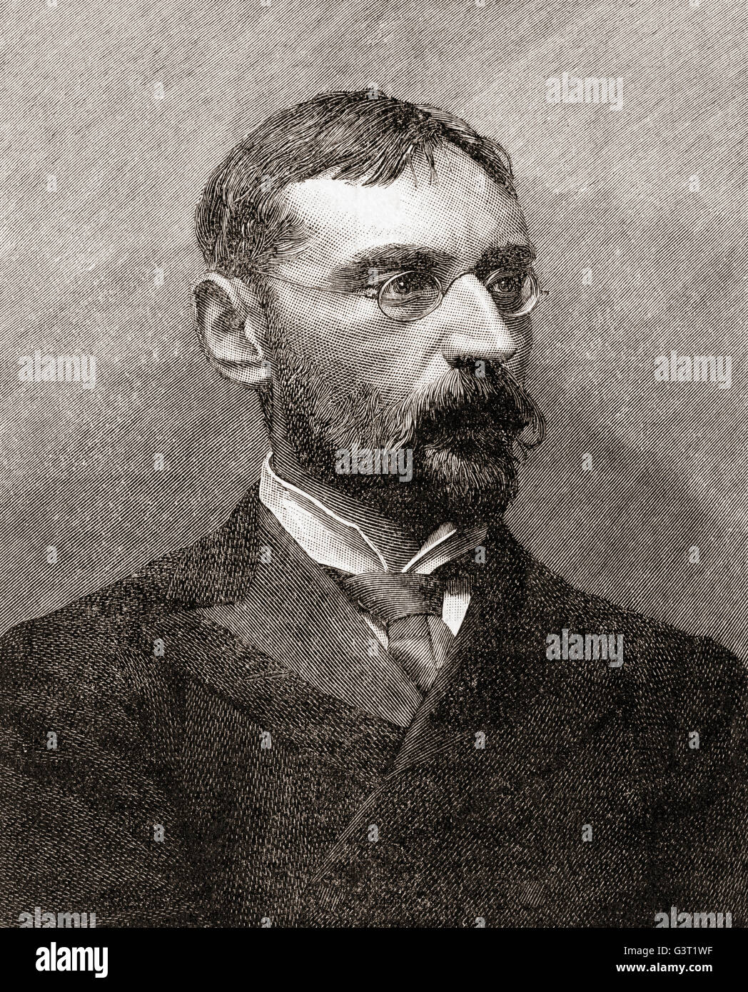 William O'Brien, 1852 - 1928. Nazionalista Irlandese, giornalista, agitatore agrario, sociale rivoluzionario e uomo politico, leader del partito, editore, autore e membro del Parlamento. Foto Stock