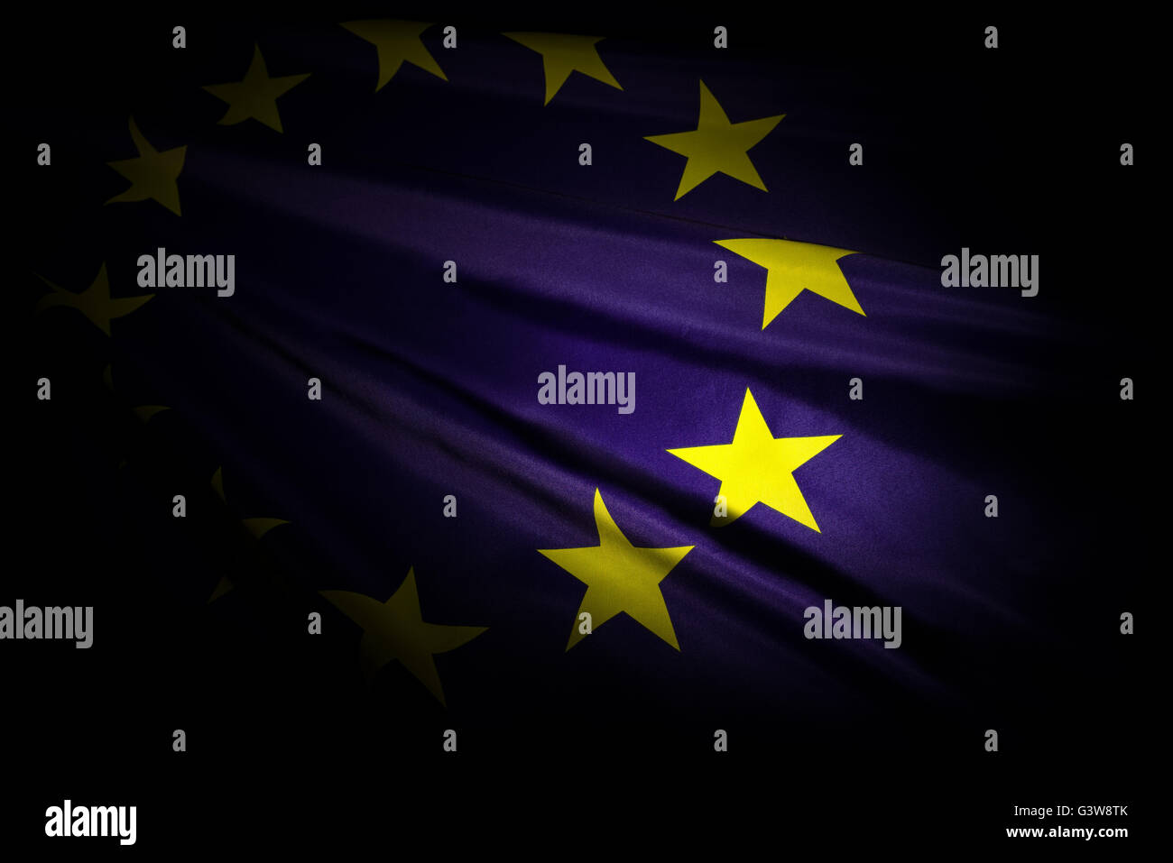 Bandiera europea Foto Stock