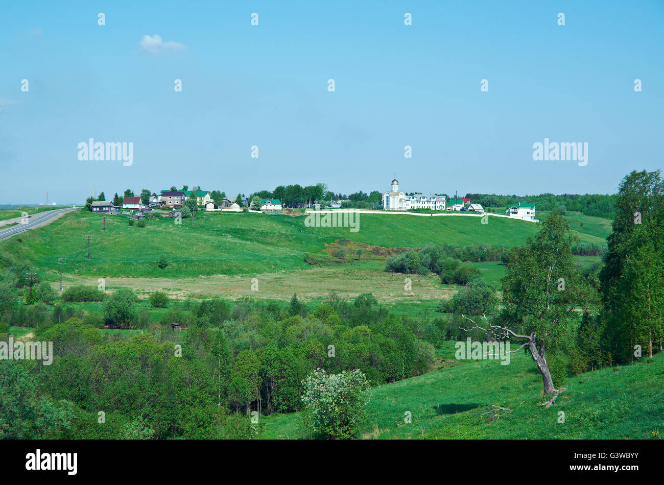 San San Giovanni convento.Arkhangelsk oblast.Russo Nord. Foto Stock