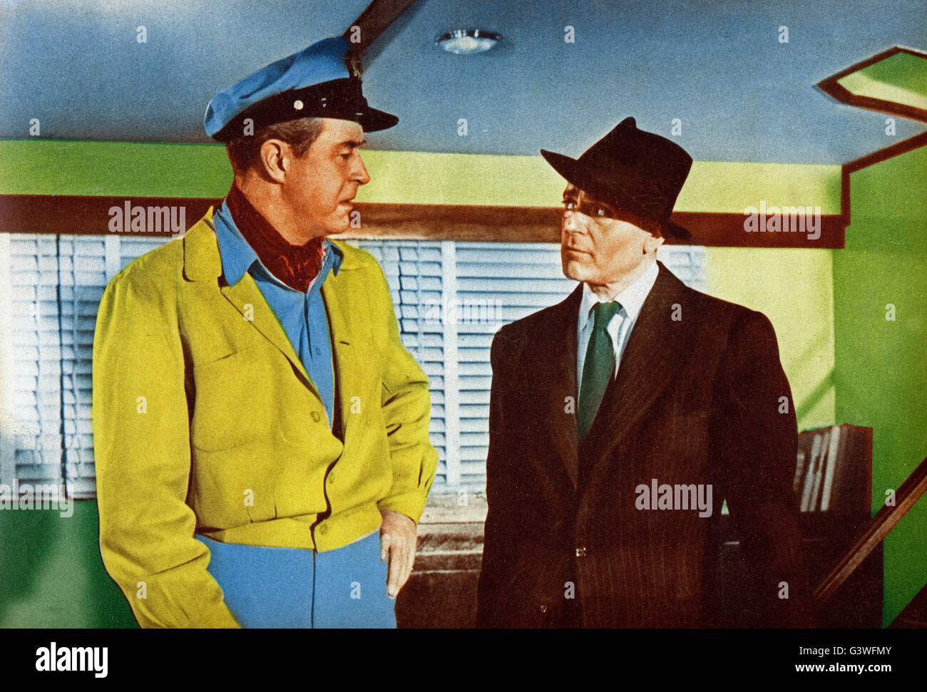 Lisbona, aka: Geheimzentrale Lisbona, USA 1956, Regie: Ray Milland, Darsteller: Ray Milland, Francis Lederer Foto Stock