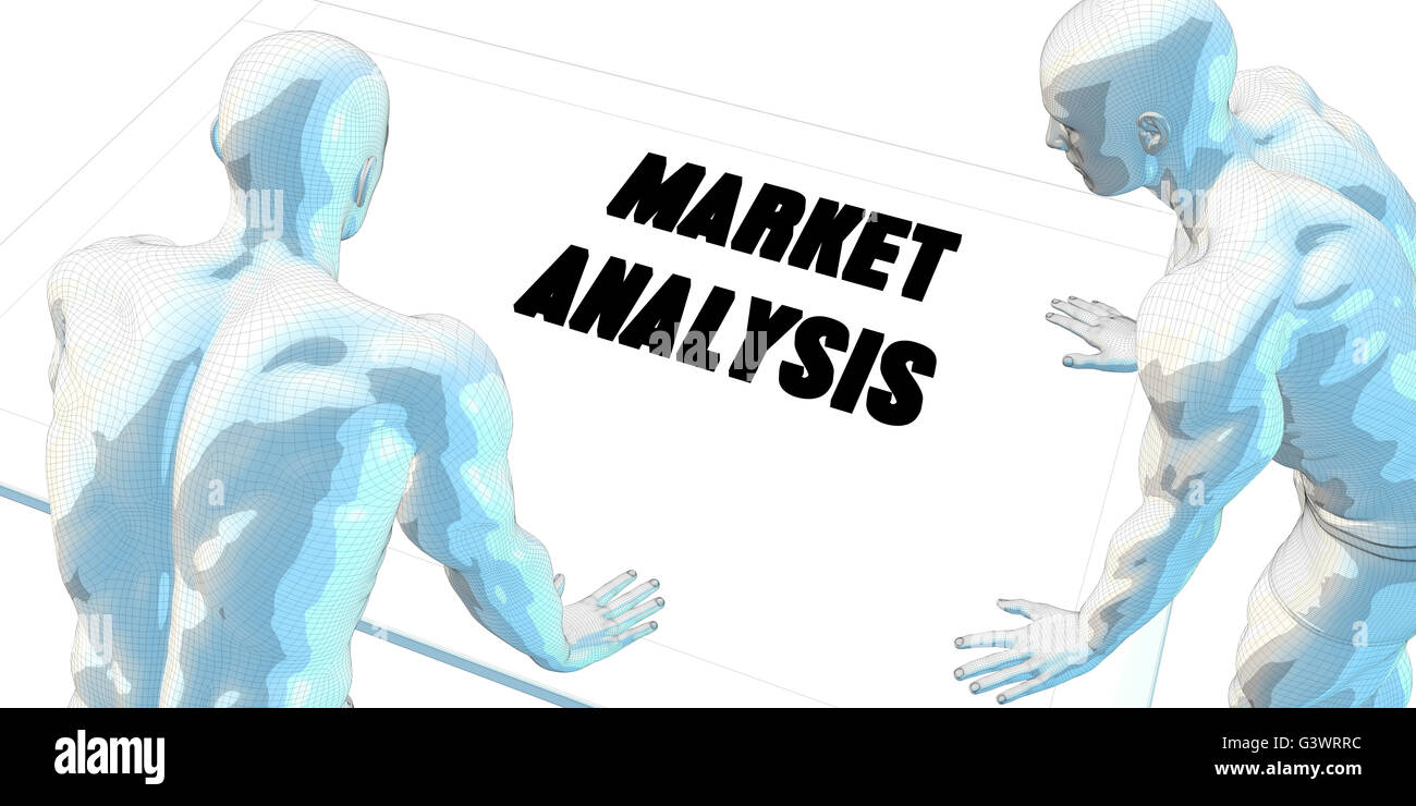Analisi di mercato e di discussione Business Meeting Concept Art Foto Stock