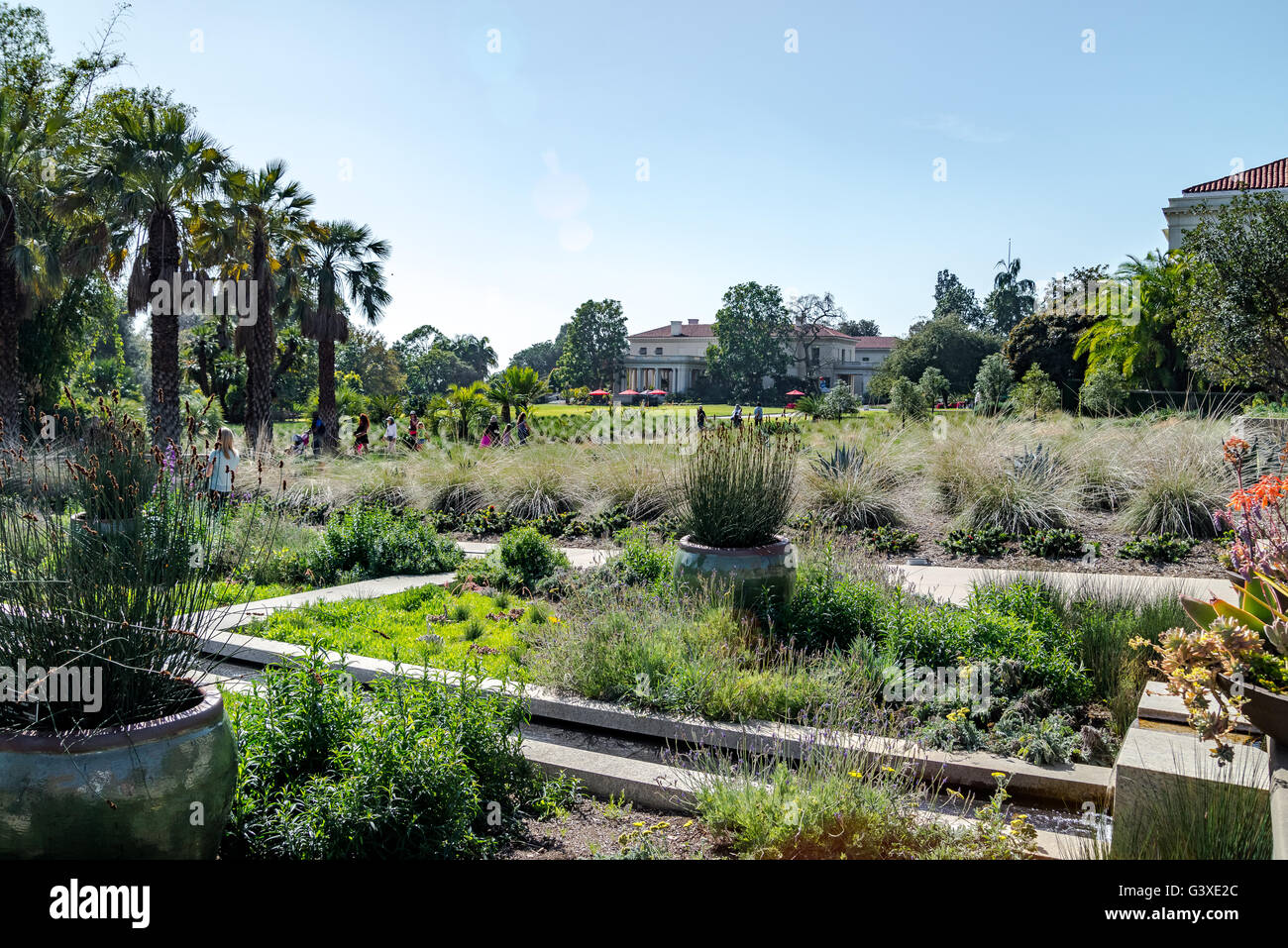 Biblioteca di Huntington e Giardini Botanici Foto Stock