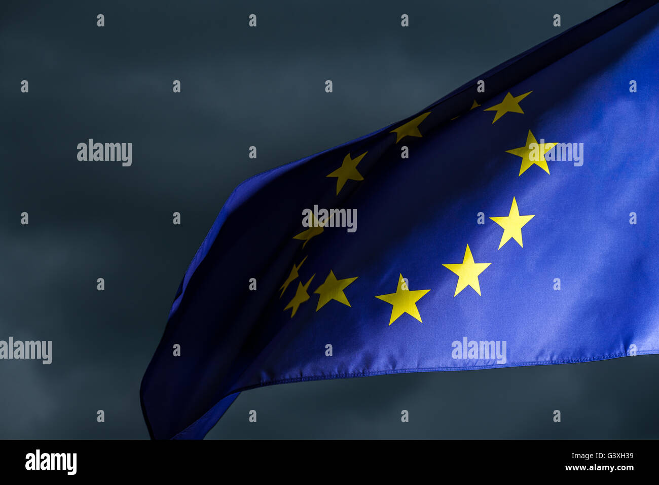 Bandiera europea Foto Stock