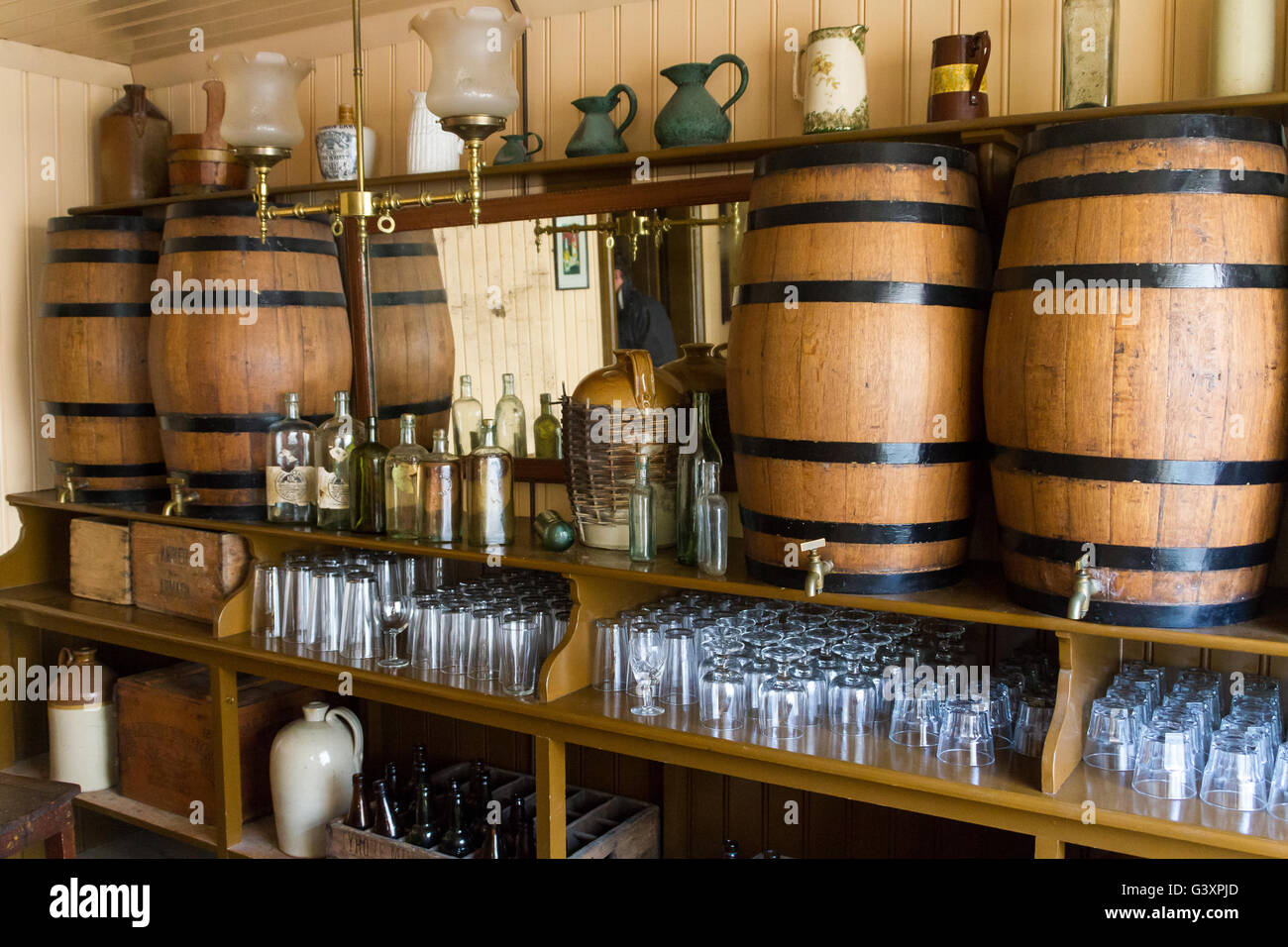 Old bar in Irlanda del Nord Foto Stock