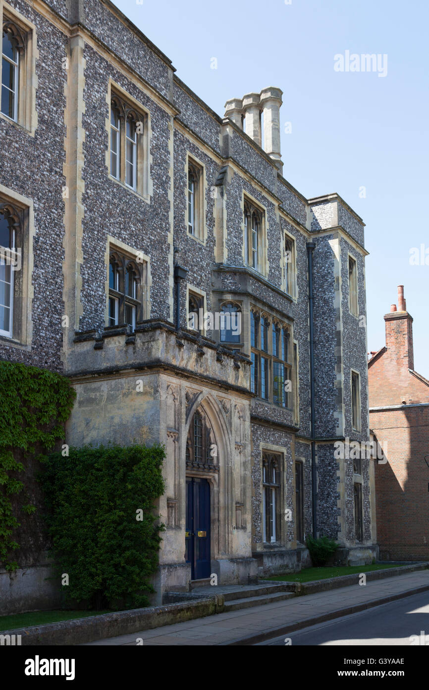 Winchester College, preside della casa di Winchester, Hampshire, Inghilterra, Regno Unito, Europa Foto Stock